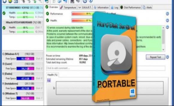 Hard Disk Sentinel Pro Portable 6.10