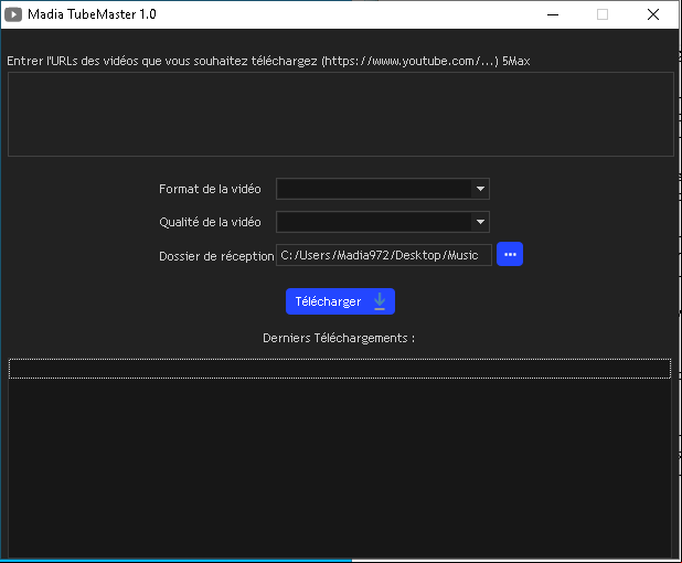Madia TubeMaster v.1.0