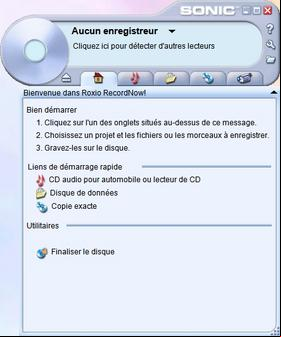 Recordnow v. 7.3 Gravure